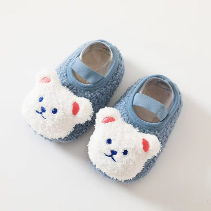 BearSteps – Baby Cartoon Bear Sock Slippers