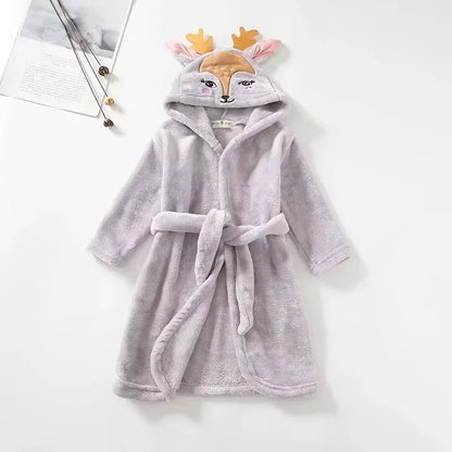 PandaSnuggle – Kids Panda Hooded Bathrobe