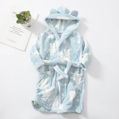 PandaSnuggle – Kids Panda Hooded Bathrobe