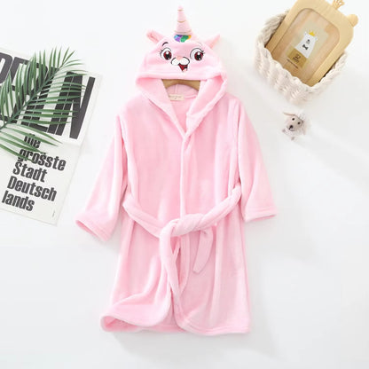 PandaSnuggle – Kids Panda Hooded Bathrobe