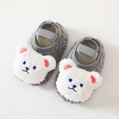 BearSteps – Baby Cartoon Bear Sock Slippers