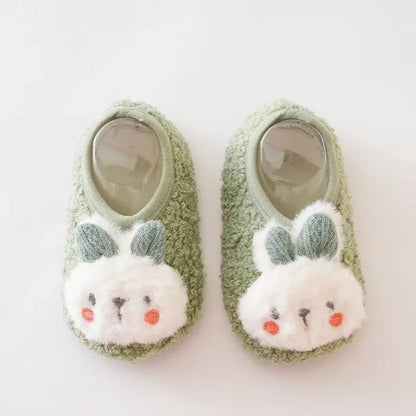 TinySnug – Baby Plush Non-Slip Sock Slippers
