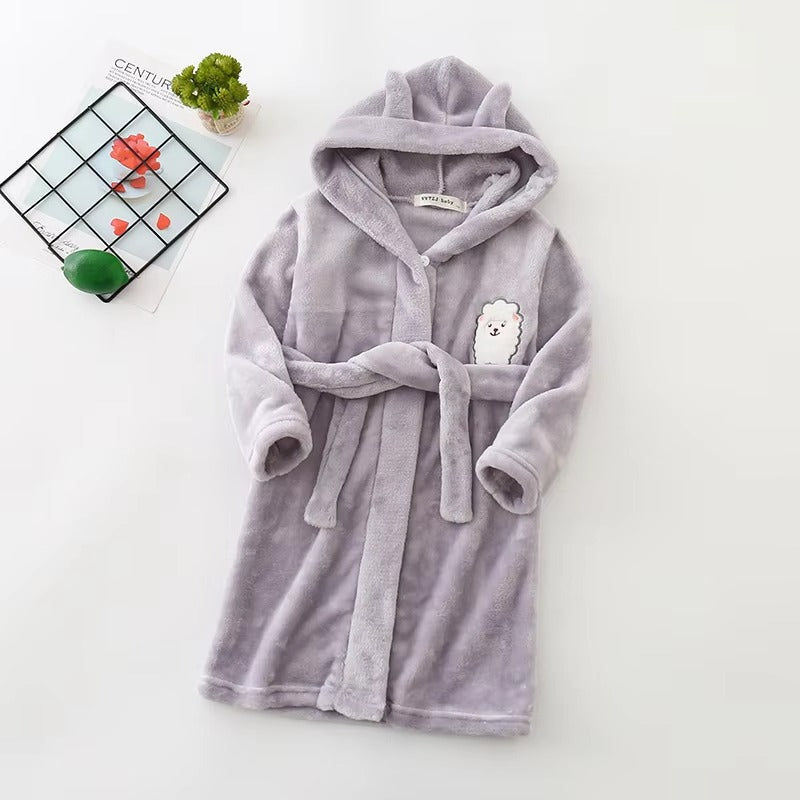 PandaSnuggle – Kids Panda Hooded Bathrobe