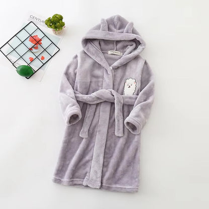 PandaSnuggle – Kids Panda Hooded Bathrobe
