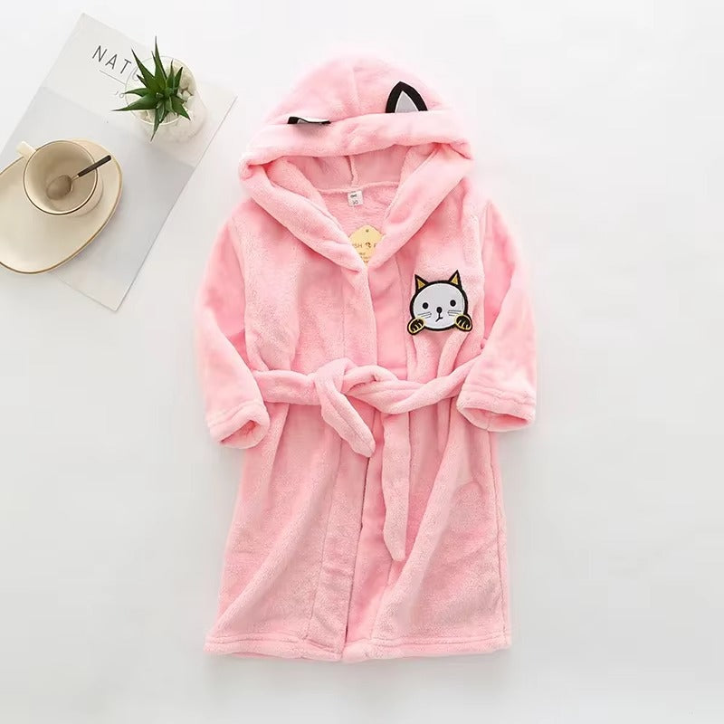 PandaSnuggle – Kids Panda Hooded Bathrobe
