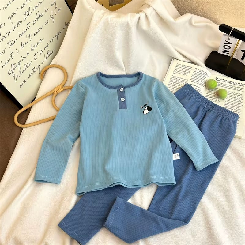 DreamCubs – 2-Piece Kids Cartoon Warm Pajama Set