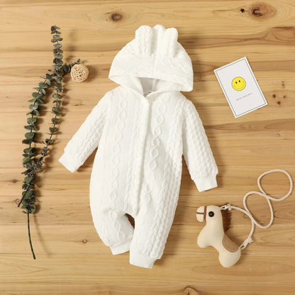 TinyCuddle – Baby Hooded Ear Romper