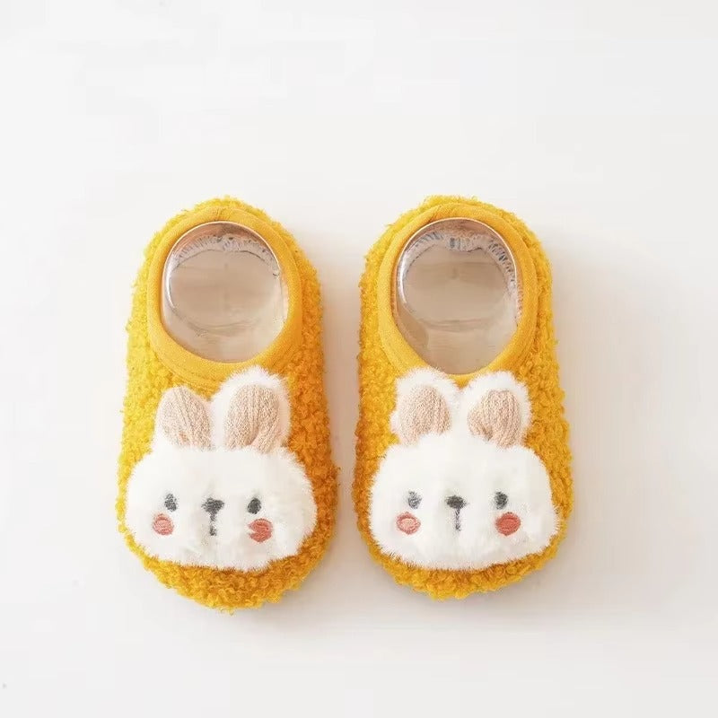 TinySnug – Baby Plush Non-Slip Sock Slippers