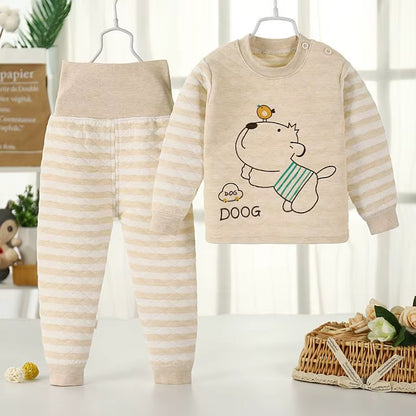 SnuggleCubs – 2-Piece Kids Cartoon Winter Pajama Set