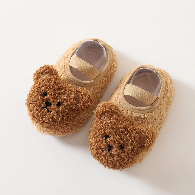 BearSteps – Baby Cartoon Bear Sock Slippers