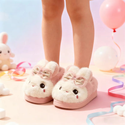 TinyPaws – Baby Cartoon Cotton Winter Slippers
