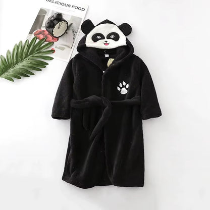 PandaSnuggle – Kids Panda Hooded Bathrobe